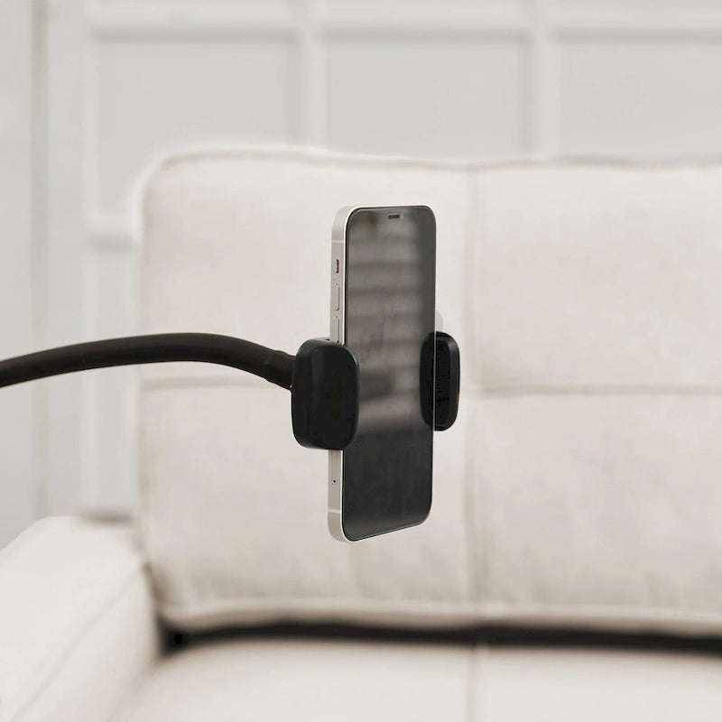 Narożna sofa do spania z lnu z rozkładanym łóżkiem, schowkiem i ładowarką USB
